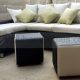 CHAISE LONGUE ESTILO y 2 PUFFs