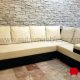 Esquinero ROBOTO combinado Negro y Beige